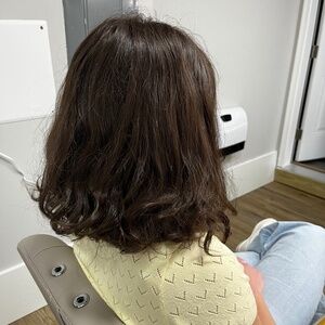 Lace top wig - virgin hair